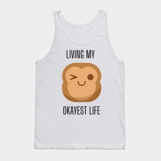 Living My Okayest Life - Monkey Edition Tank Top